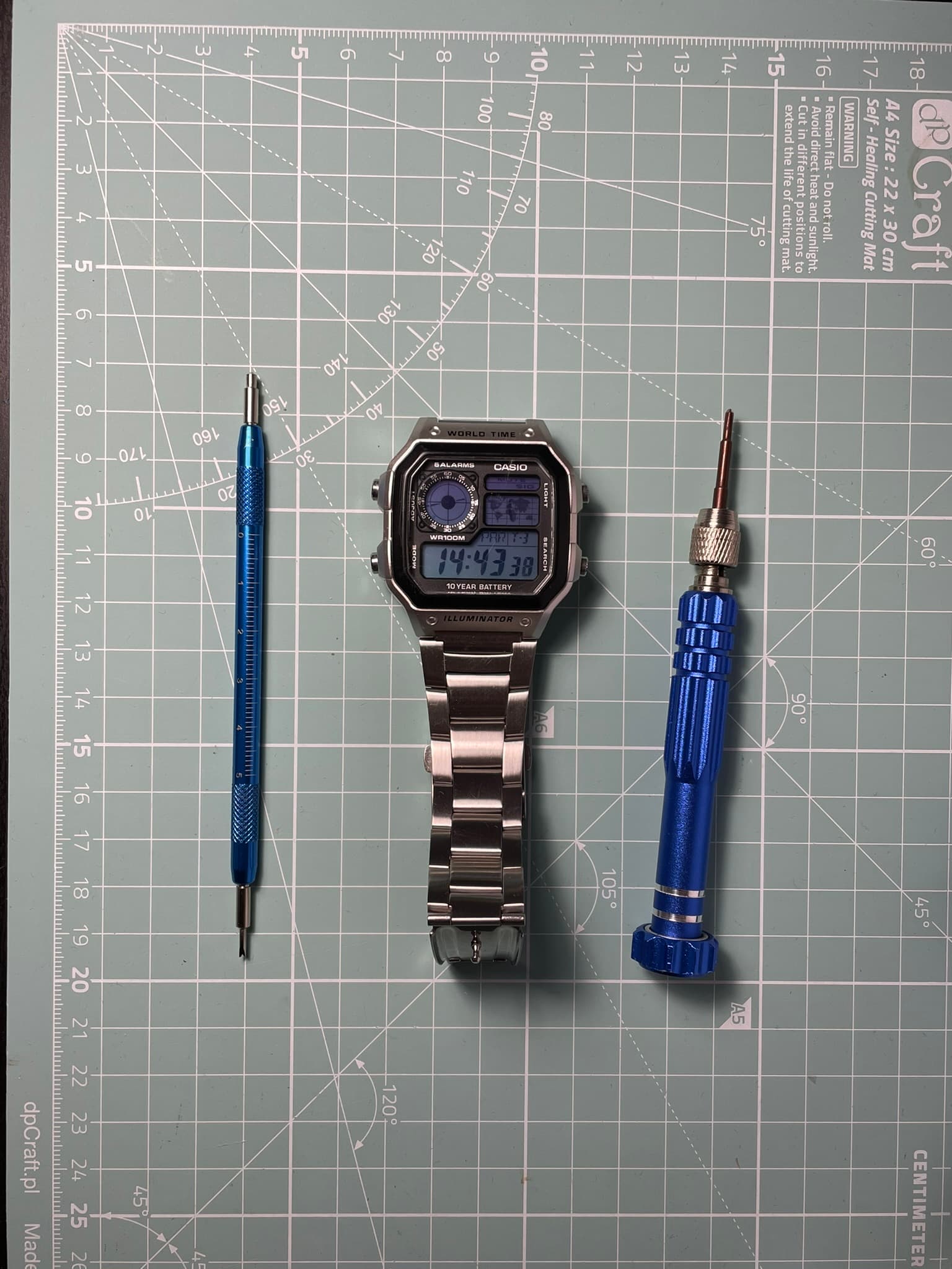 Casio AE-1200 Royale | Sub Zero Mod — zdjęcie 1